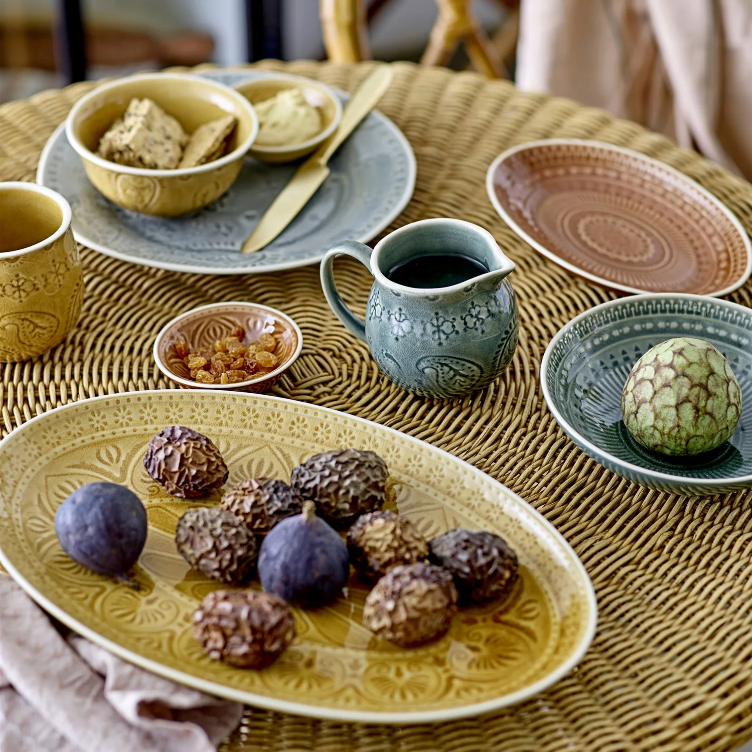 Rani lautanen 26,5 cm, Harmaa Bloomingville