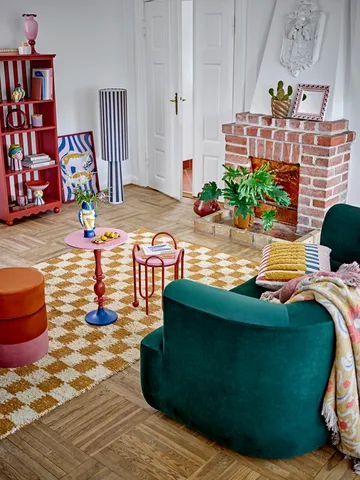 Remy-kuvitus kehystetty 50x70 cm - Ruusu - Bloomingville