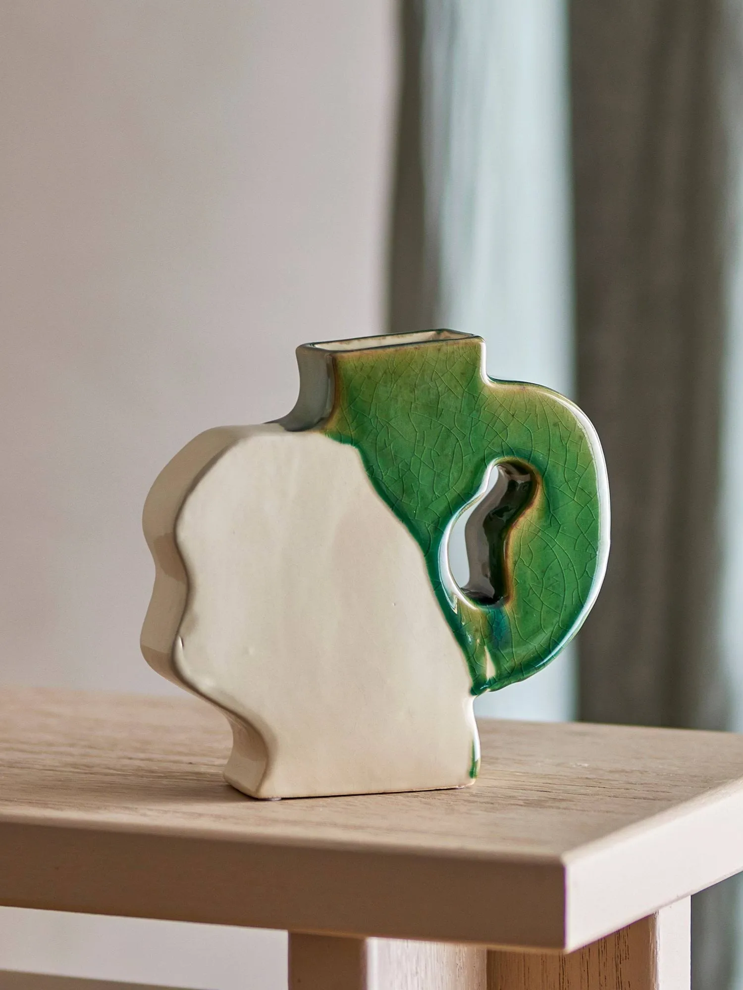 River maljakko, Green, 20,5x20 cm Bloomingville