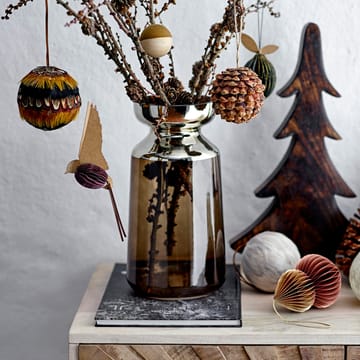 Romeo Pinecone Ornament -joulukoriste - Ruskea - Bloomingville