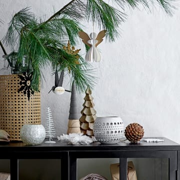 Romeo Pinecone Ornament -joulukoriste - Ruskea - Bloomingville