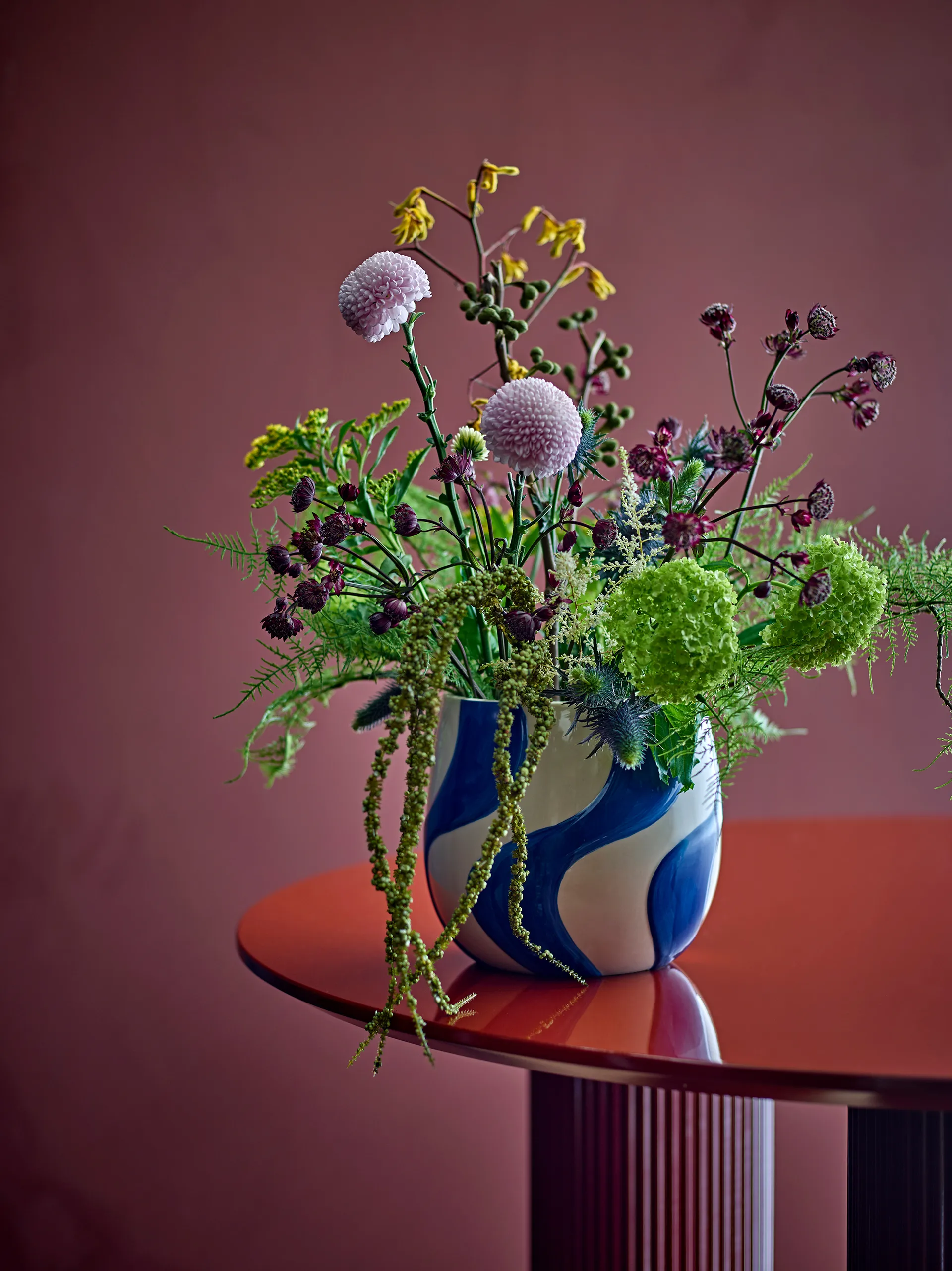 Romy ruukku Ø20,5 cm, Sininen Bloomingville