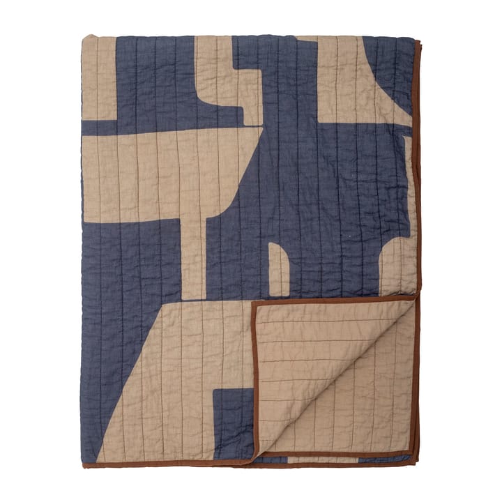 Roosi viltti 130 x 150 cm - Sininen - Bloomingville