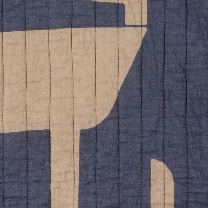 Roosi viltti 130 x 150 cm - Sininen - Bloomingville
