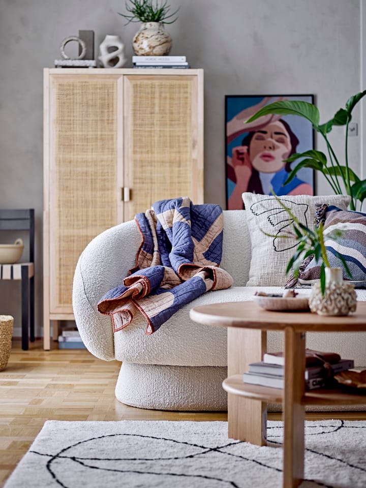 Roosi viltti 130 x 150 cm - Sininen - Bloomingville