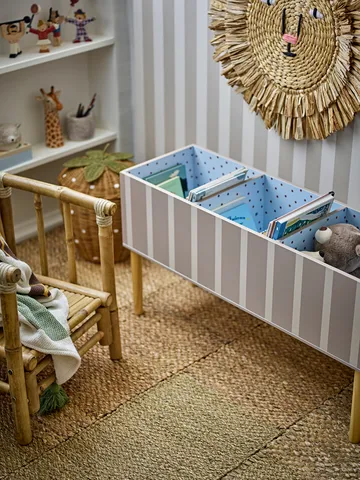 Salam kirjahyllyn pääty 90x50 cm - Ruskea - Bloomingville