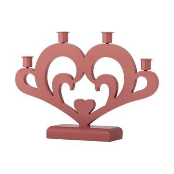 Salia adventtikynttelikkö - Punainen, 36 cm - Bloomingville