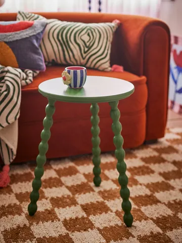 Salino sivupöytä - Green, Ø41 cm - Bloomingville
