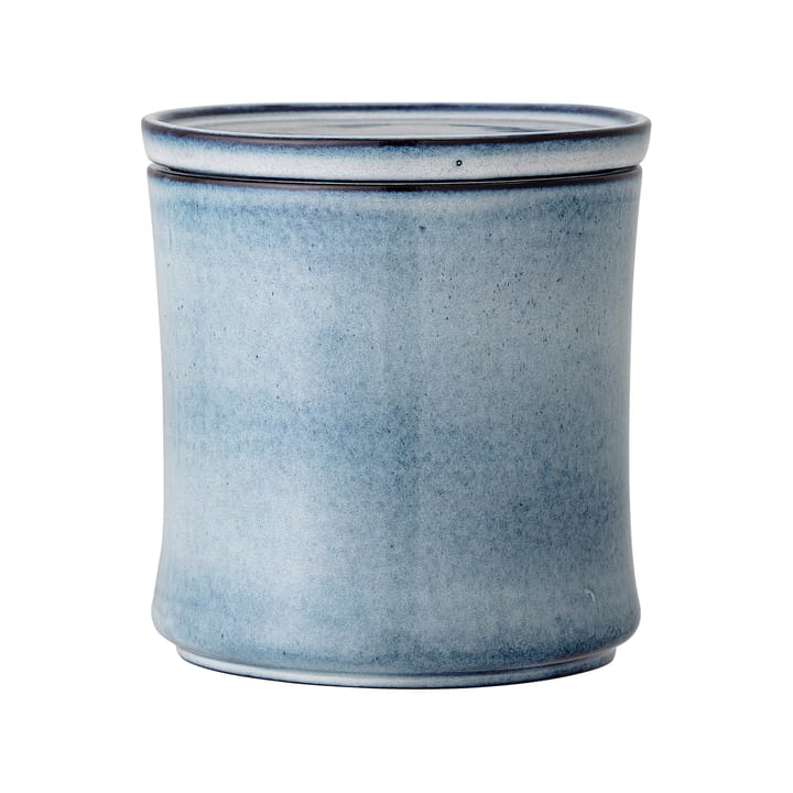 Sandrine purkki kannella Ø 14,5 cm - Sininen - Bloomingville