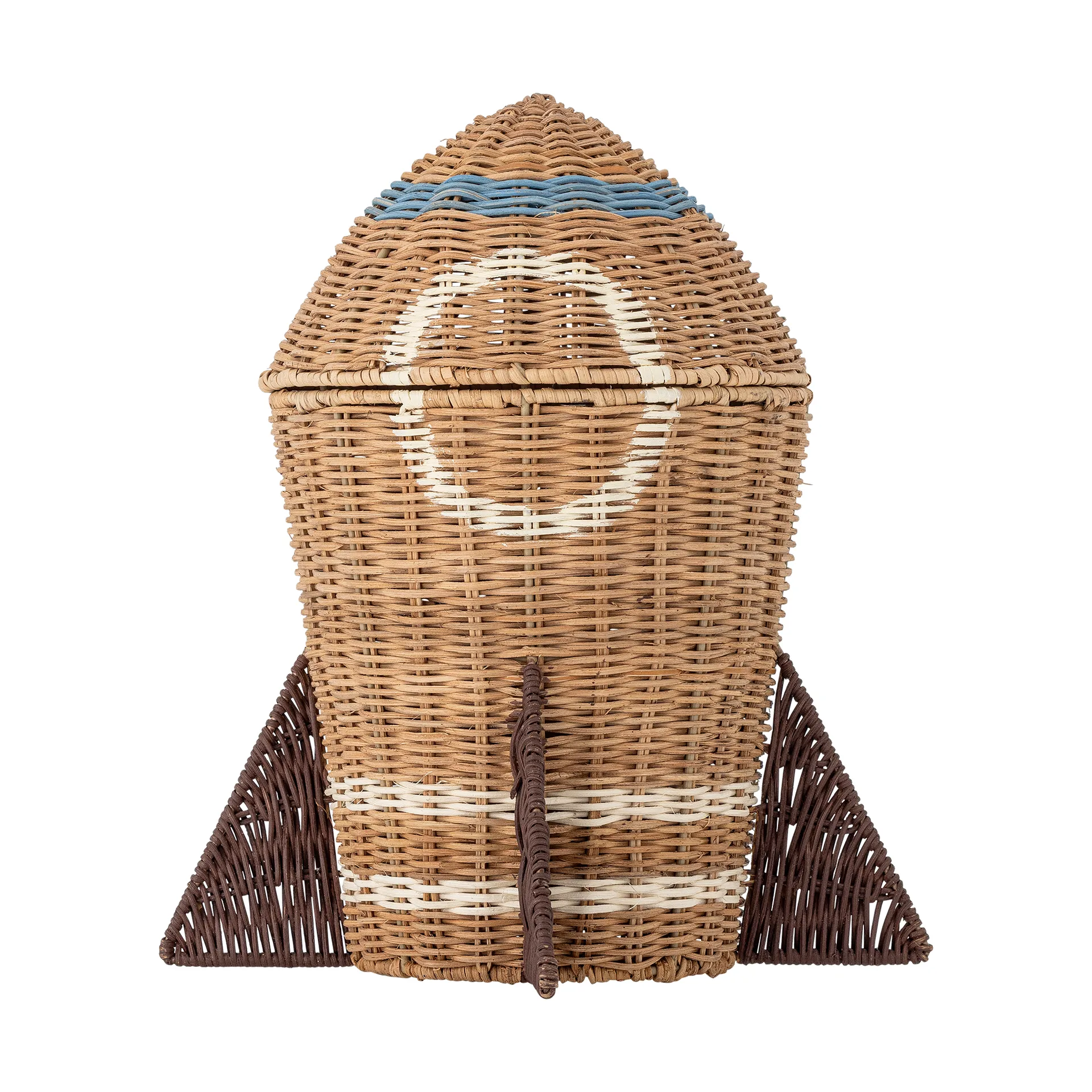 Space rattan -kori kannella 31x35 cm, Luonnollinen Bloomingville