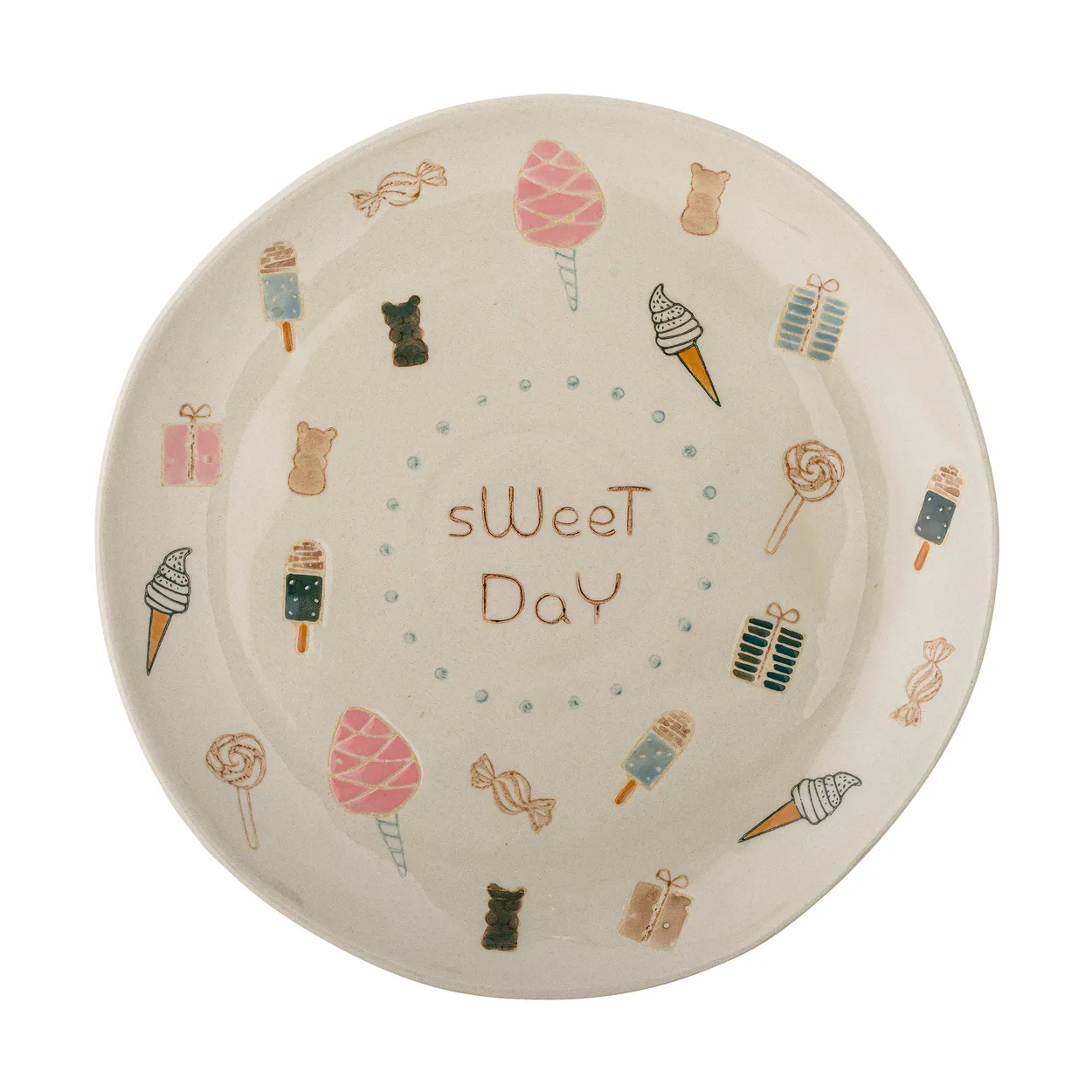 Bloomingville Sweets lautanen Ø24 cm Luonto