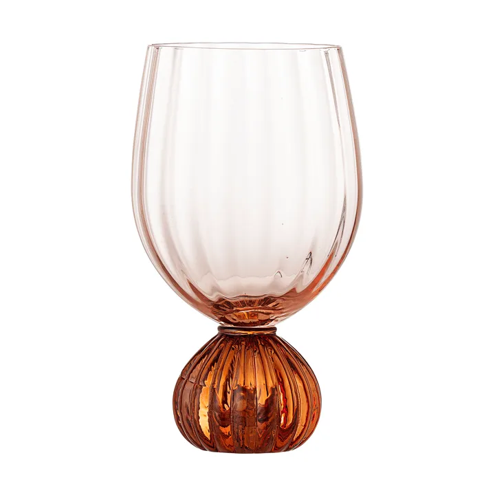 Taurin viinilasi 43 cl - Ruusunpunainen - Bloomingville