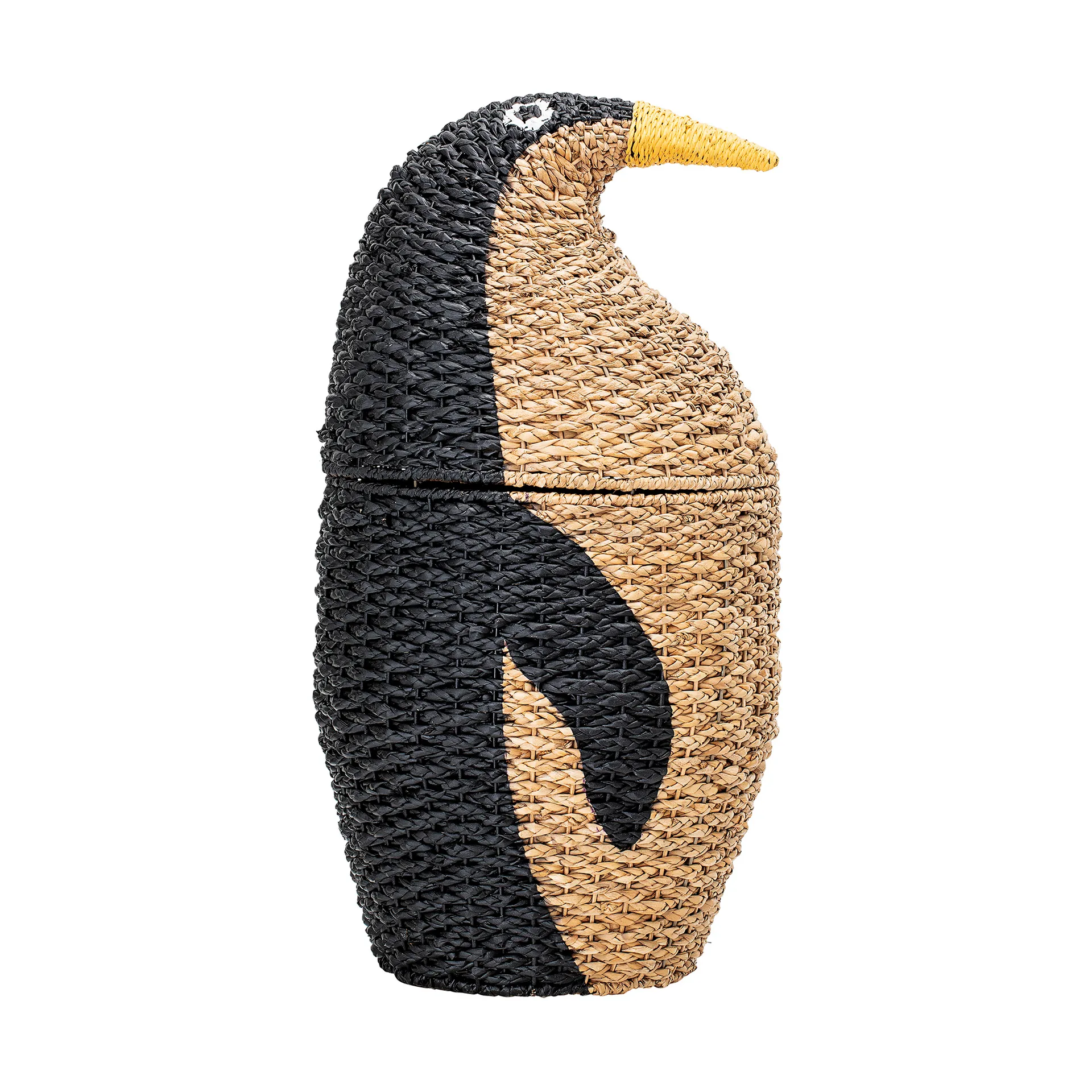 Tazia säilytyskori kannella 69xØ37 cm., Musta Bloomingville