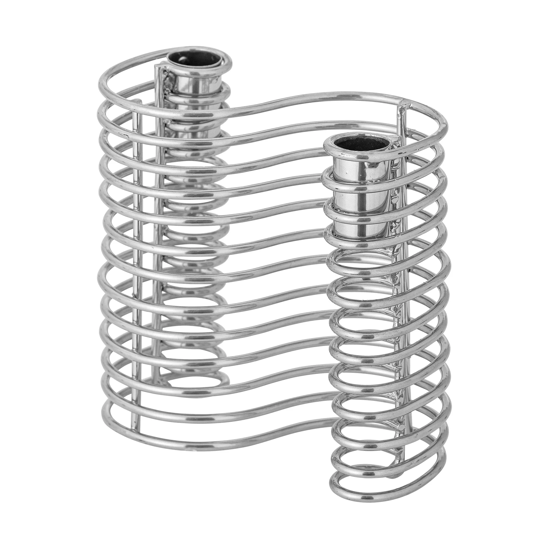 Wavela kynttilänjalka 15,5x14,5 cm, Hopea Bloomingville