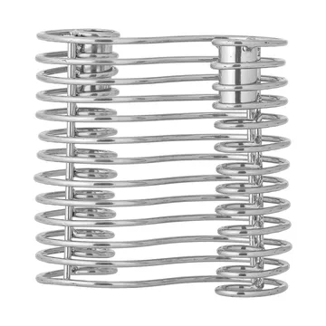 Wavela kynttilänjalka 15,5x14,5 cm - Hopea - Bloomingville