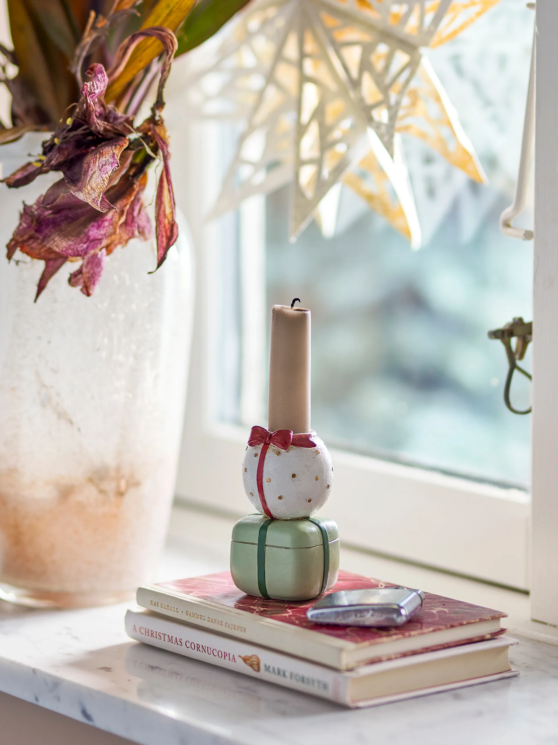 Wish kynttilänjalka, Valko-vihreä Bloomingville