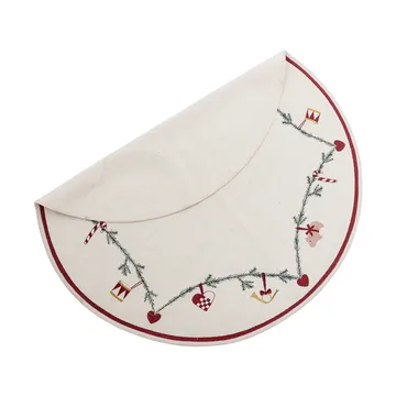 Yule joulukuusen matte Ø110 cm - Punainen - Bloomingville