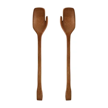 Zeena salaattiottimet 2 osaa - Ruskea - Bloomingville