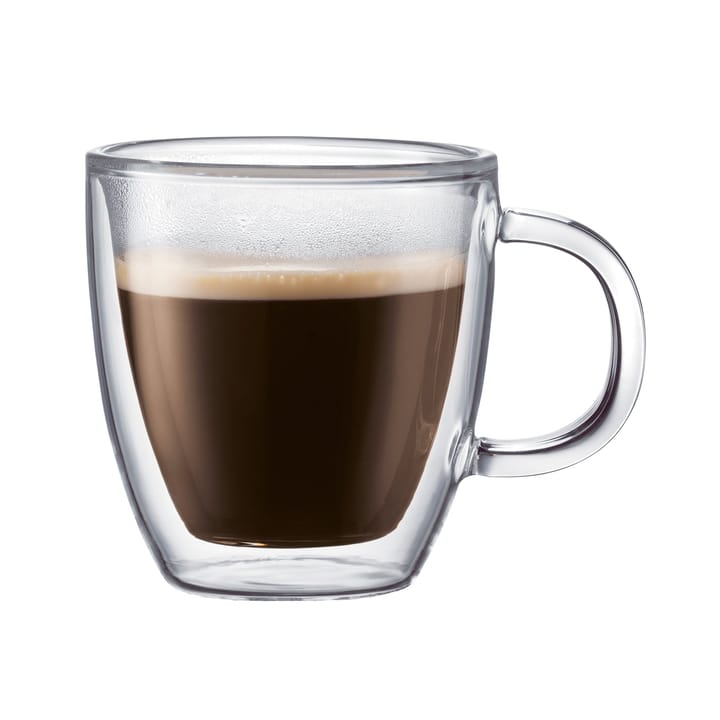 Bistro kaksiseinäinen korvallinen lasi 2 kpl, 0,3 l Bodum