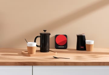 Bistro keittiövaaka 13 x 15,7 cm - Musta-punainen - Bodum
