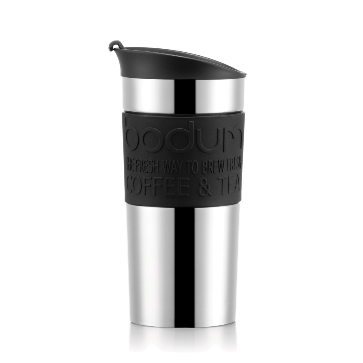 Bodum travel mug 35 cl ruostumaton teräs Black | Skandinaavinen Sisustus | Termosmukit | Musta