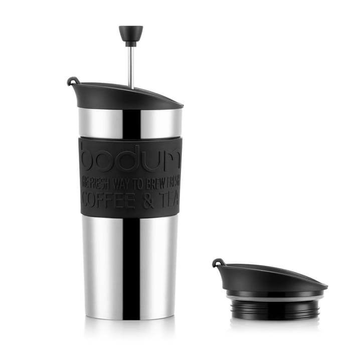 Bodum Travel pressomuki kromi - musta - Bodum