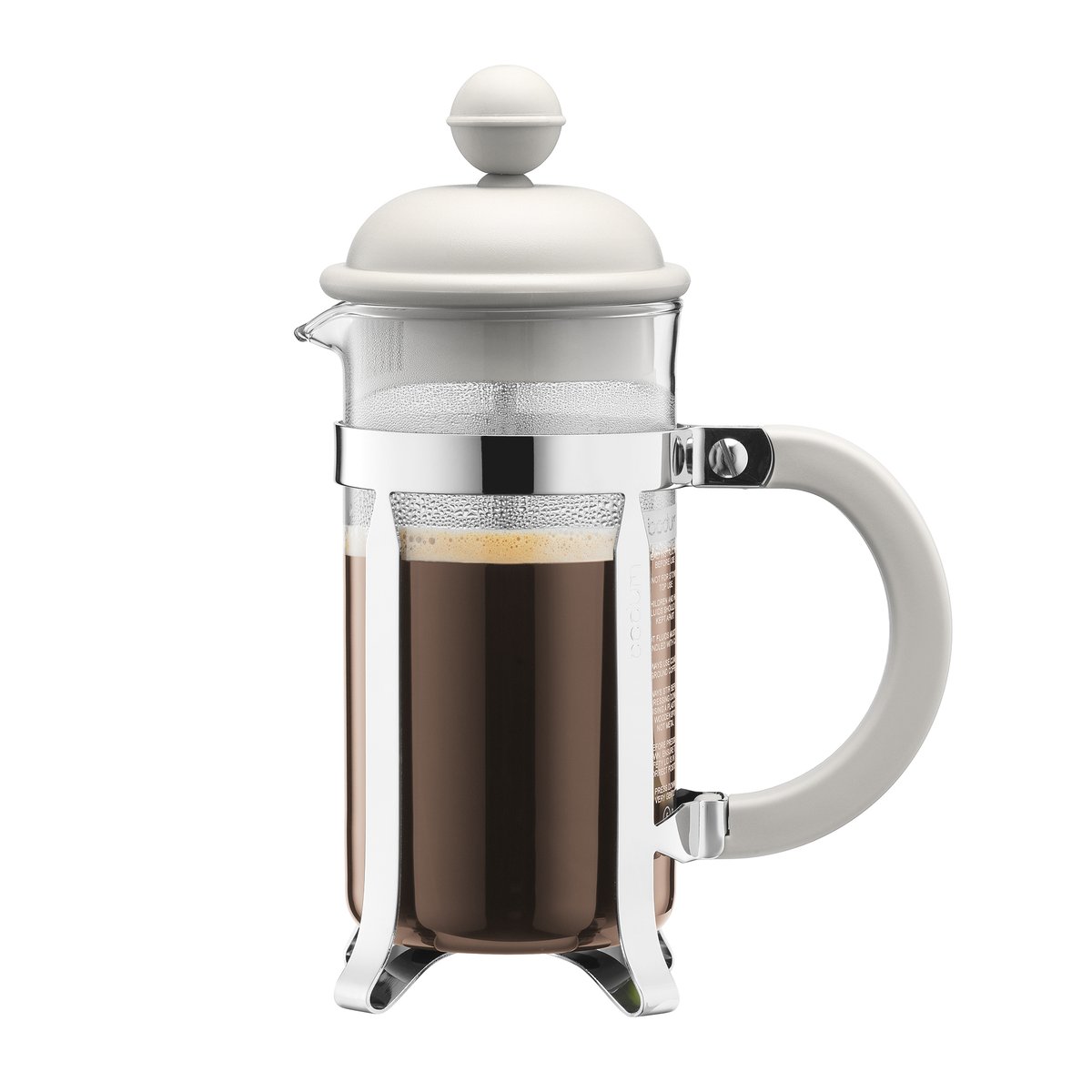 Bodum Caffettiera pressopannu valkoinen 3 kuppia | Skandinaavinen Sisustus | Valkoinen