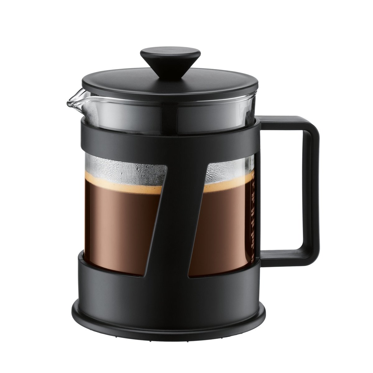 Bodum Crema pressopannu 4 kuppia | Skandinaavinen Sisustus | Musta