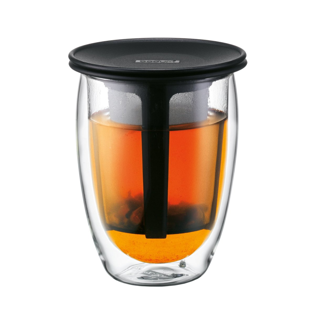 Bodum Tea For One lasi teesihdillä musta | Skandinaavinen Sisustus | Musta