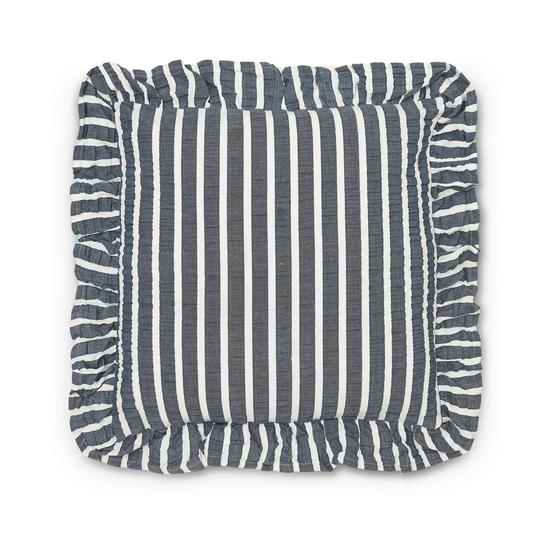 Alina tyynynpäällinen 45x45 cm, Sininen-valkoinen Boel & Jan