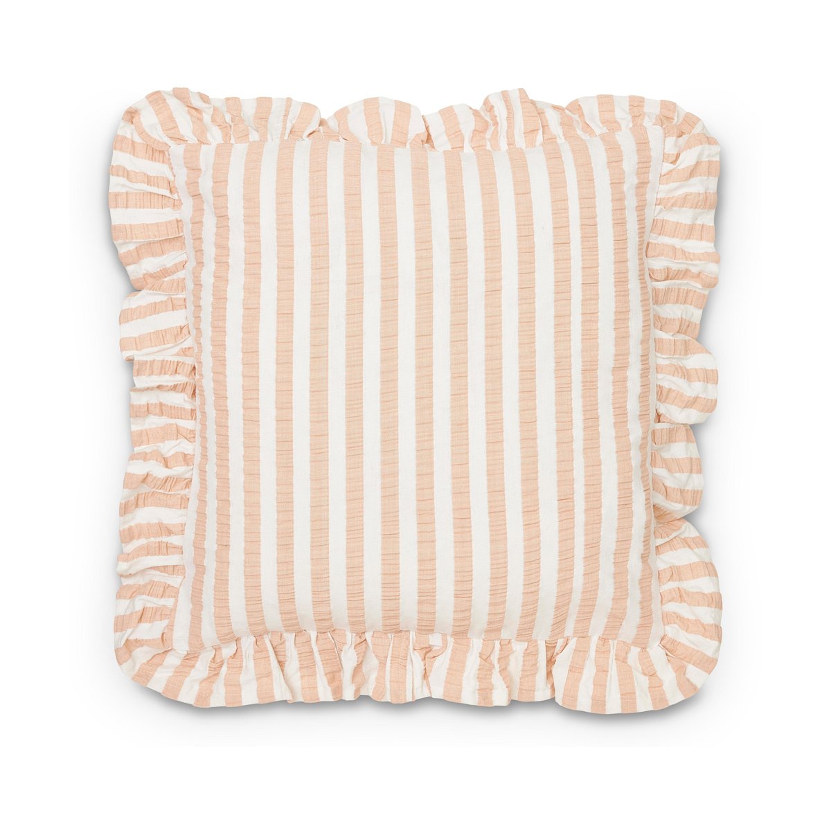 Boel & Jan Alina tyynynpäällinen 45x45 cm Vaaleanpunainen-valkoinen