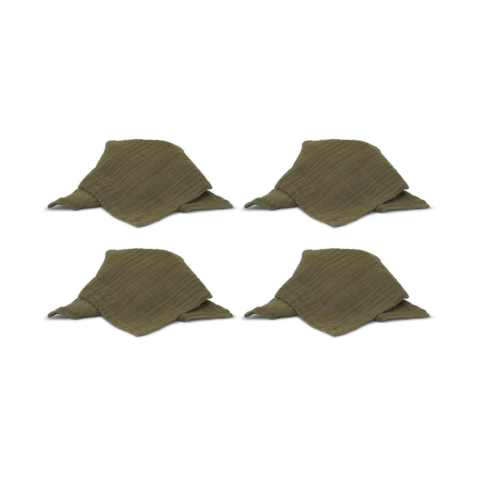 Astrid lautasliina 40 x 40 cm 4-pakkaus, Vihreä Boel & Jan