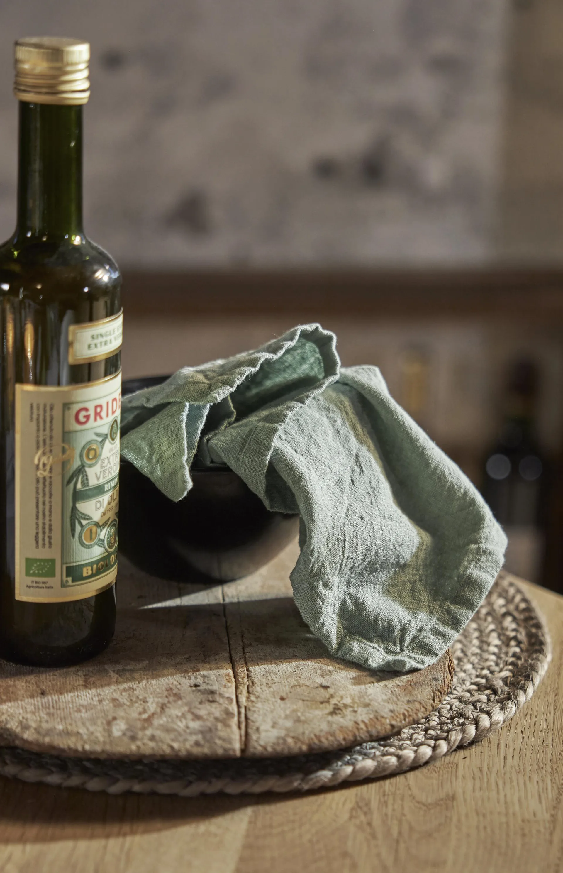 Billie lautasliina 40 x 40 cm 2-pakkaus, Vihreä Boel & Jan