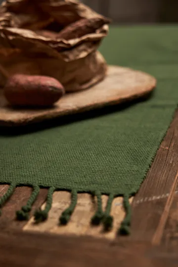 Dune kaitaliina 35 x 120 cm - Vihreä - Boel & Jan