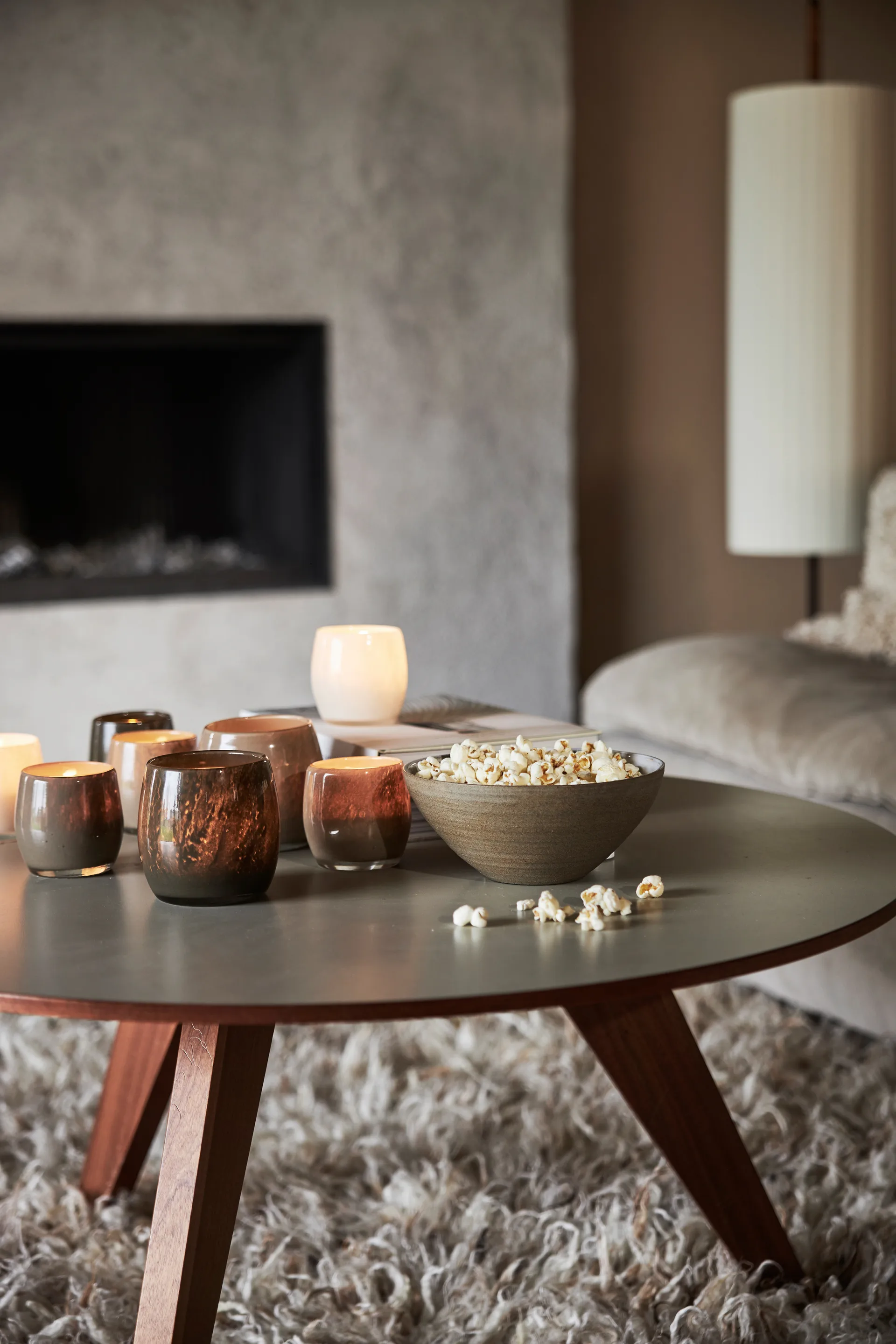 Goya kynttilälyhty Ø 8 cm, Valkoinen Boel & Jan