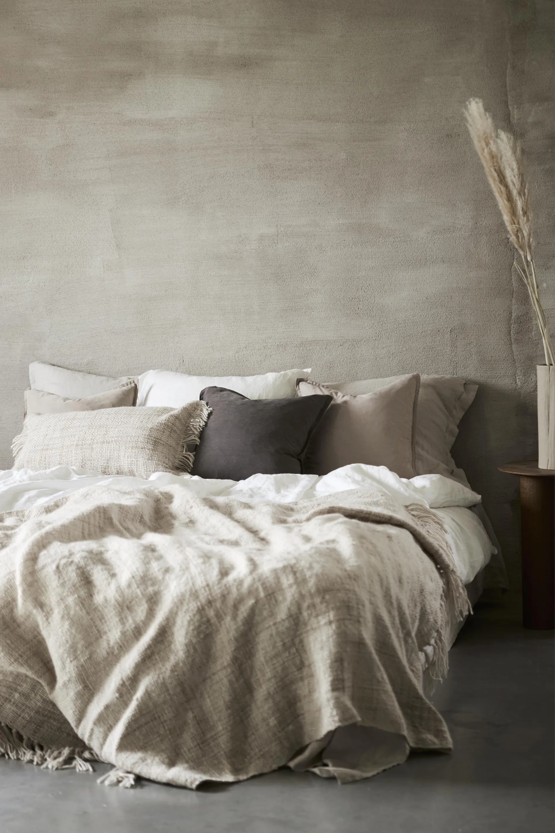 Hanna tyynynpäällinen 45x45 cm, Ruskea Boel & Jan