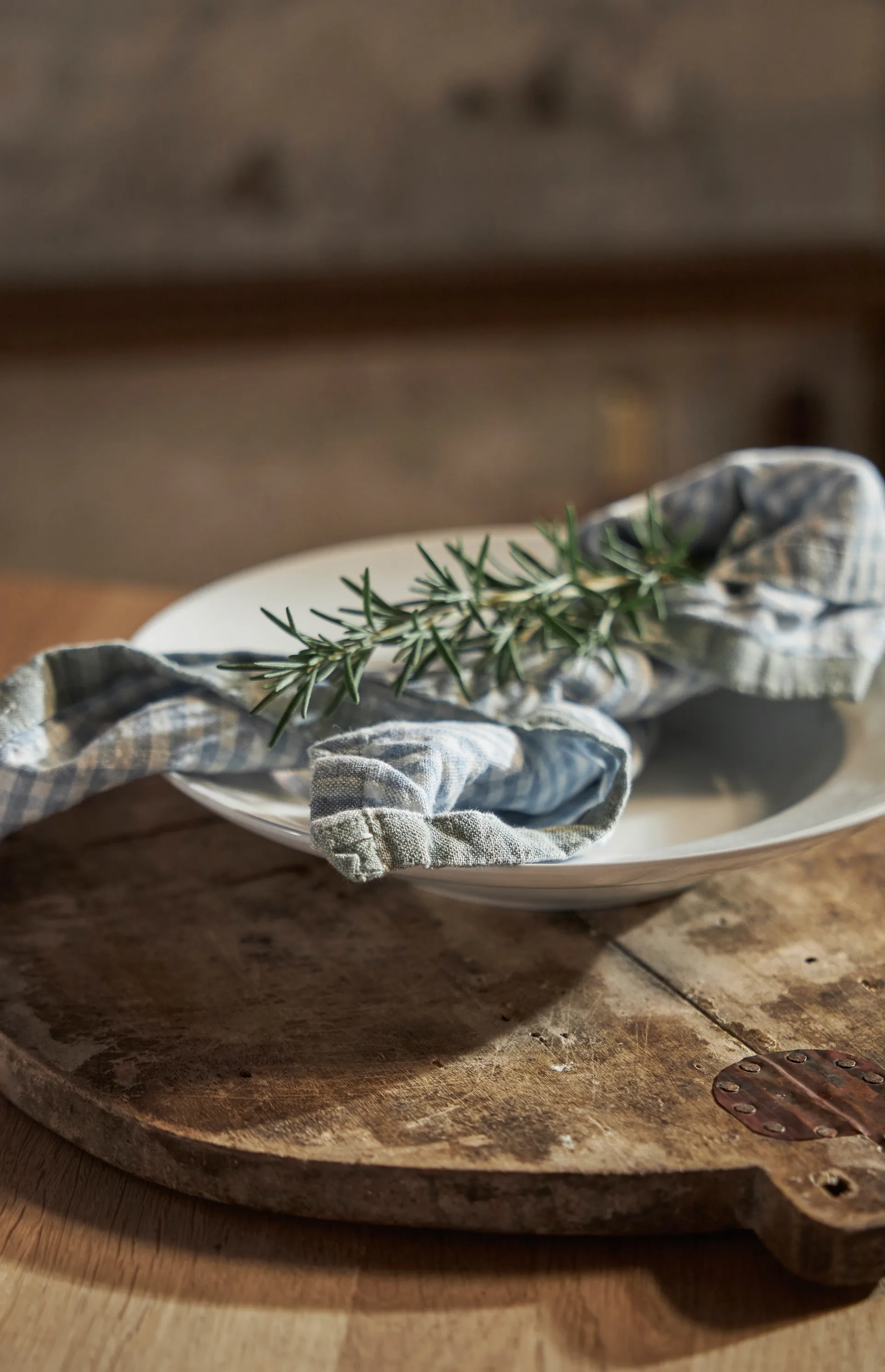 Lundgren lautasliina 40 x 40 cm 2-pakkaus, Sininen Boel & Jan