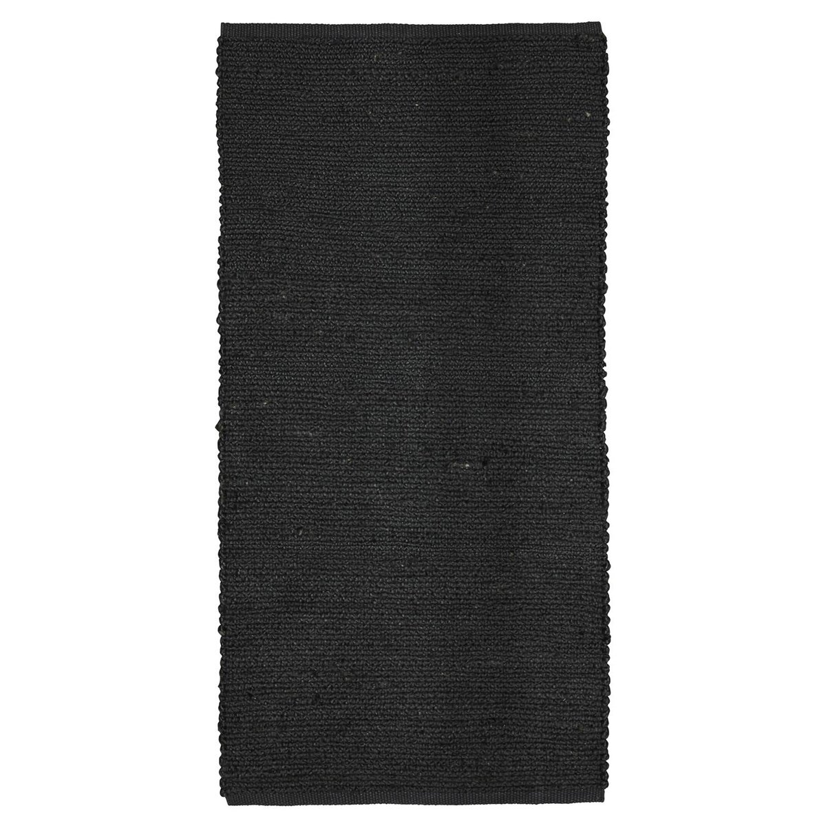 Boel & Jan Merida juuttimatto musta 70x200 cm | Skandinaavinen Sisustus | Juuttimatot | Musta