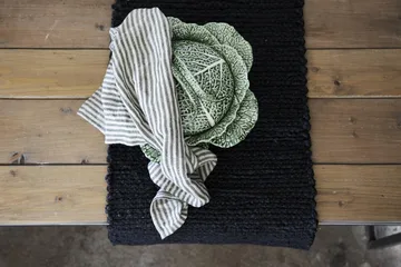 Merida kaitaliina 40x140 cm - musta - Boel & Jan