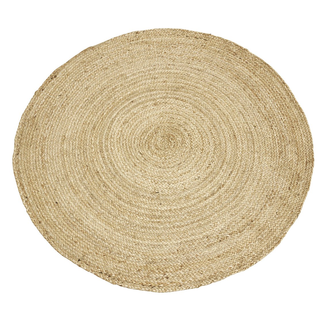 Boel & Jan Merida pyöreä juuttimatto 120 cm | Skandinaavinen Sisustus | Juuttimatot | Beige
