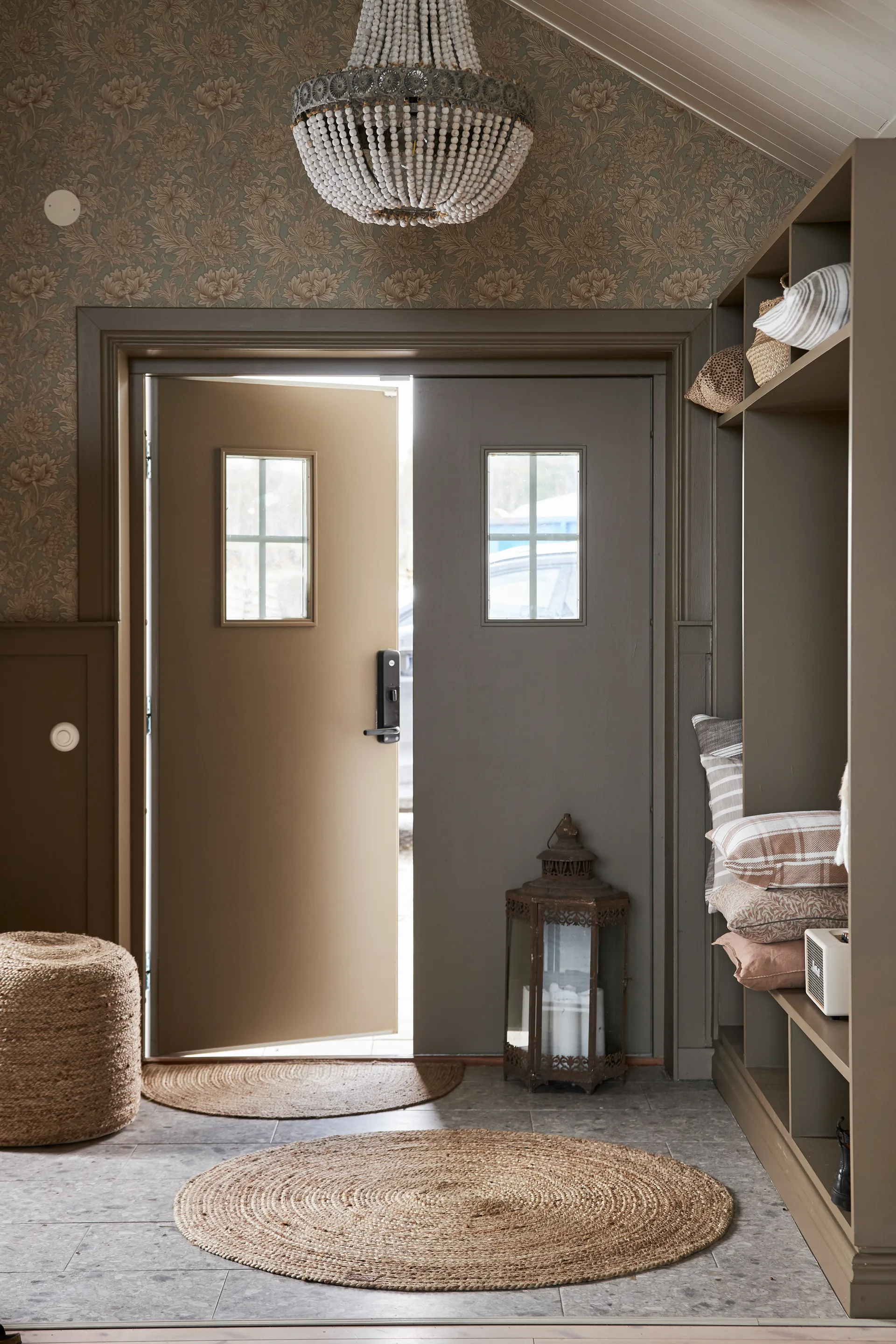 Merida pyöreä juuttimatto, 120 cm Boel & Jan