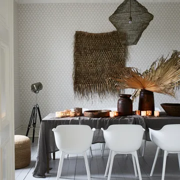 Mirja pöytäliina 150x260 cm - Harmaa - Boel & Jan