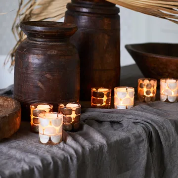 Mirja pöytäliina 150x260 cm - Harmaa - Boel & Jan