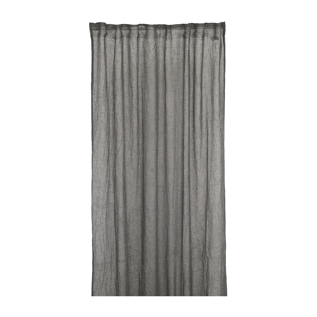 Boel & Jan Mirja verhosetti 130x275 cm Musta-harmaa