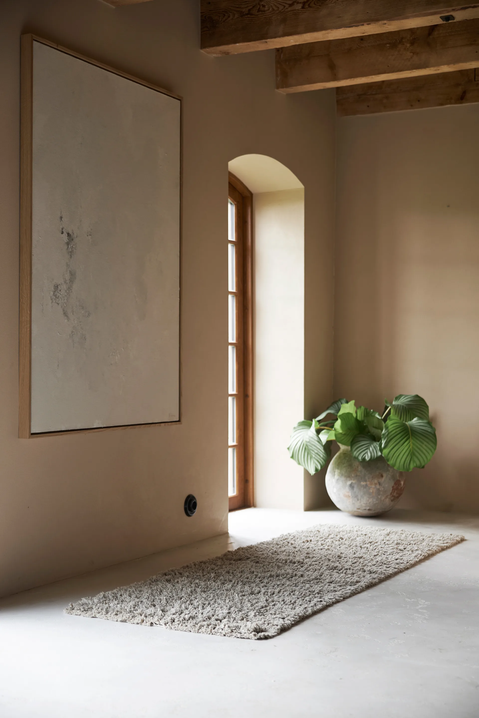 Noma puuvillamatto 70 x 140 cm, Harmaa Boel & Jan