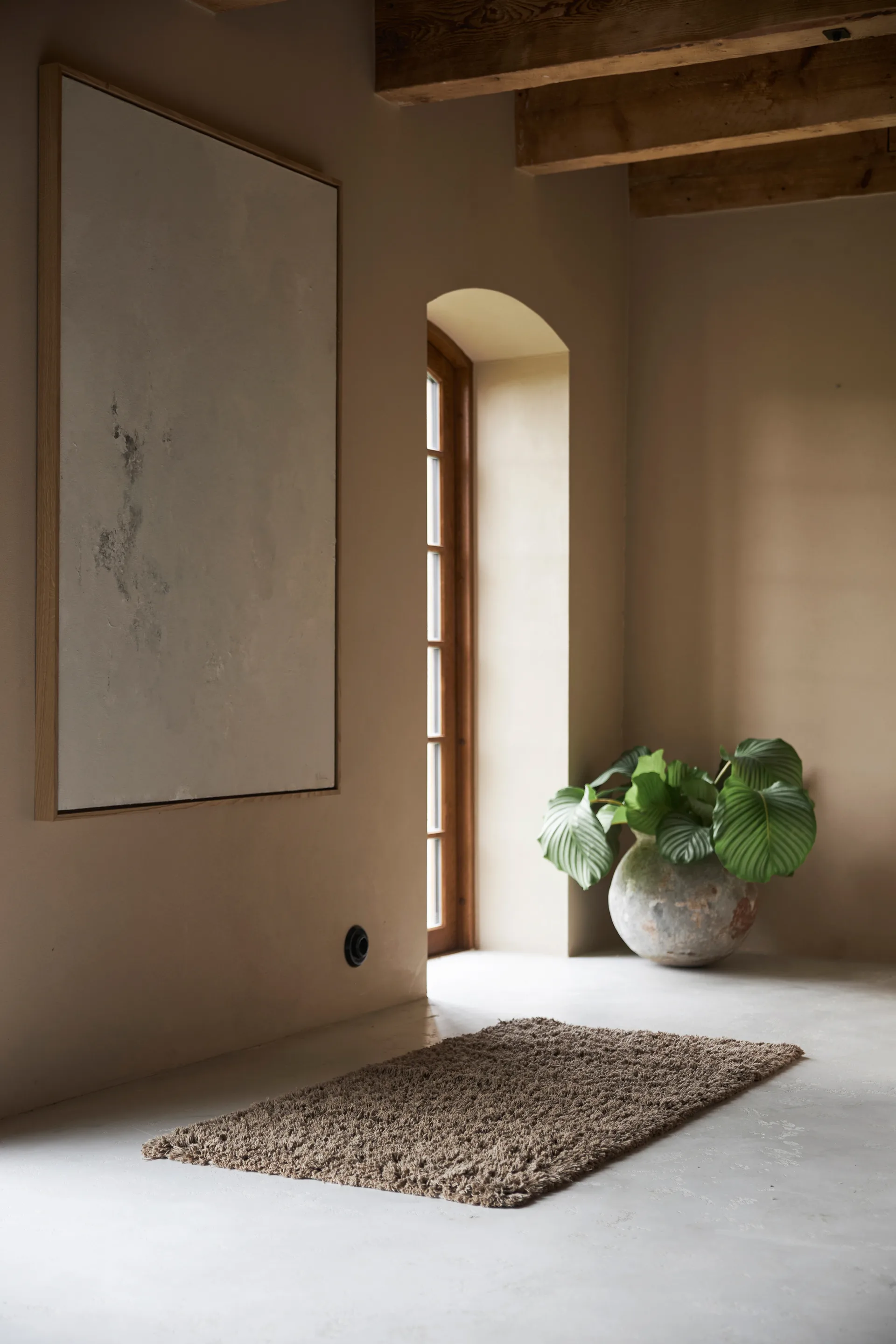 Noma puuvillamatto 70 x 140 cm, Ruskea Boel & Jan