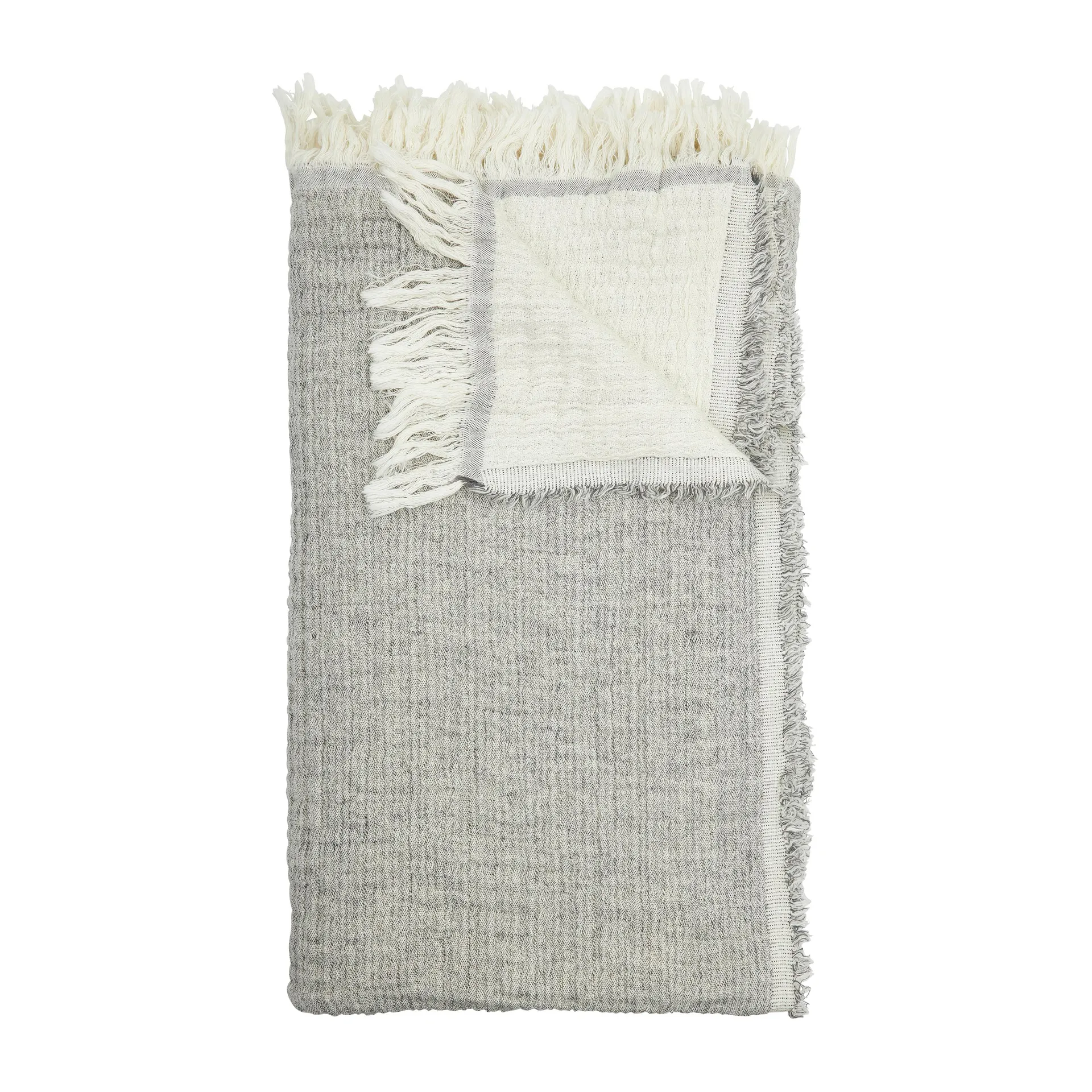 Samos huopa 120 x 150 cm, Harmaa Boel & Jan