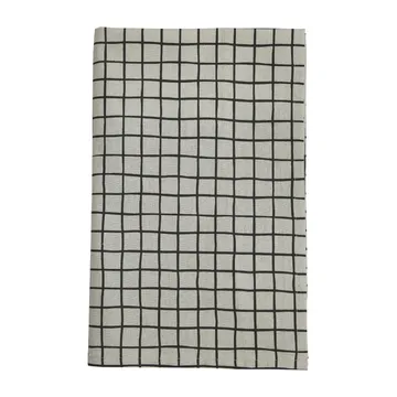 Tofta check -pöytäliina 150 x 150 cm - Harmaa - Boel & Jan