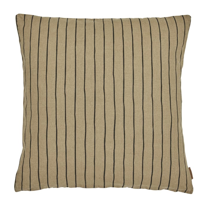 Tofta stripe -tyynynpäällinen 45 x 45 cm - Ruskea - Boel & Jan