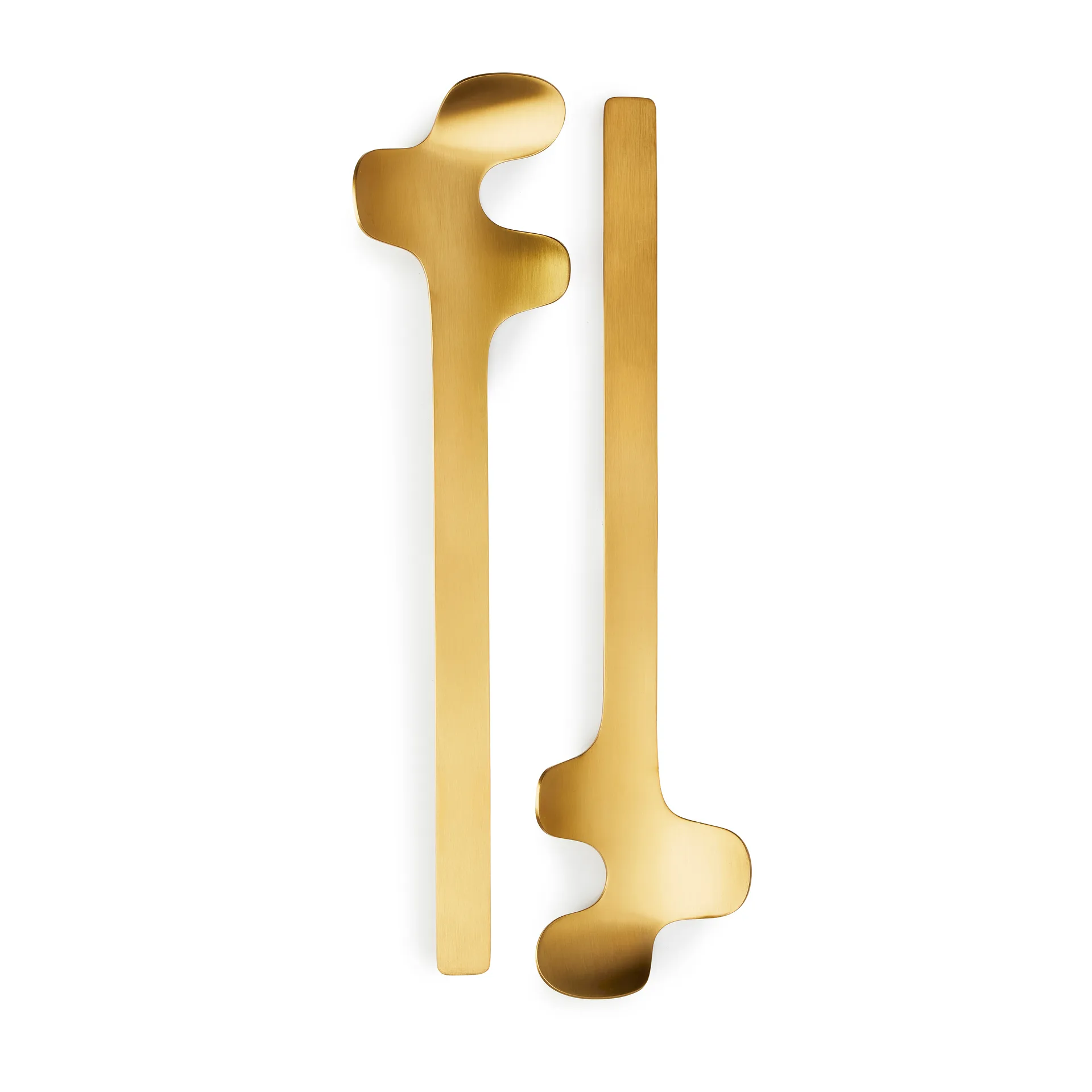 Leaf salaattiottimet, Brushed Gold Born In Sweden